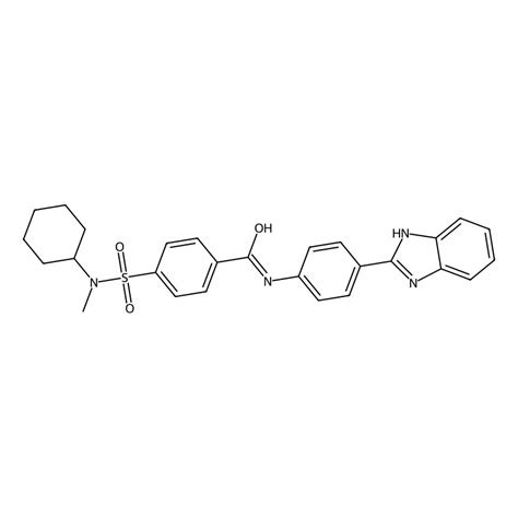 Buy N H Benzimidazol Yl Phenyl Cyclohexyl Methyl Sulfamoyl