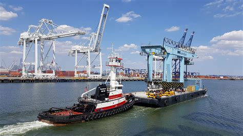 Nys Sanitation Container Cranes Transport Weeks Marine