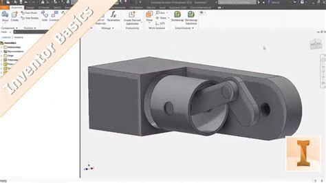 Inventor Applying Assembly Constraints Youtube