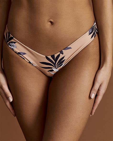 Kulani Kinis Bas De Bikini Hipster Feuilles Bikini Village