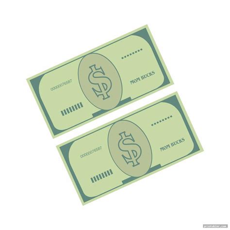 Printable Mom Bucks