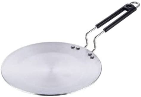 Stainless Steel Induction And Gas Burner Compatible Tawa Approx 25 Cm