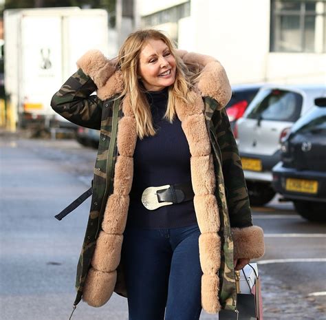 Carol Vorderman Winter Street Style 12/24/2019 • CelebMafia