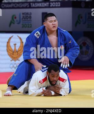 Andy Granda Of Cuba R Beat Tatsuru Saito Of Japan In The Final Of The