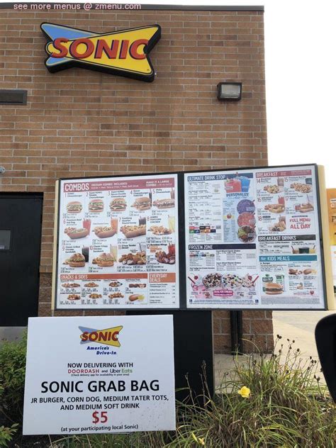 Online Menu of Sonic Drive-In Restaurant, Streetsboro, Ohio, 44241 - Zmenu