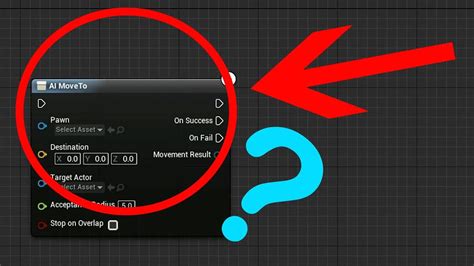 How To Use Ai Move To Node In Ue4 Blueprints Ue4 Tutorials Youtube