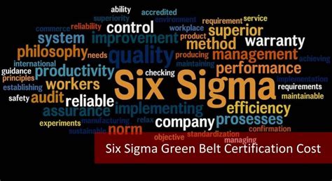 Best Of Green Belt Certification Cost Is A Six Sigma Green Belt Worth It