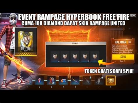 Event Rampage Hyperbook Ff Cara Mendapatkan Skin Katana Rampage United