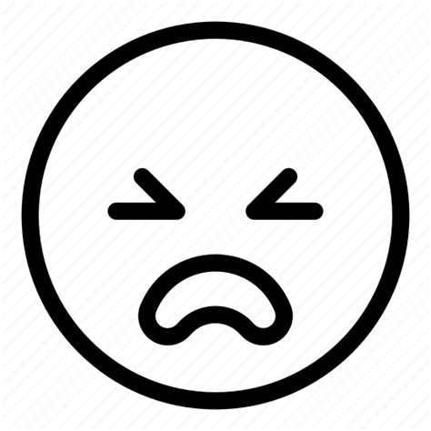 Stressed, emoji, smileys, feeling, face, emoticon icon - Download on ...