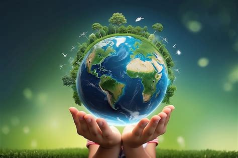 Premium Photo Protecting Our Planet EcoFriendly Symbolism For Future