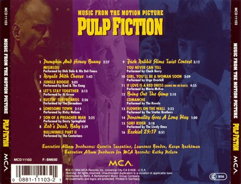 pulp-fiction-soundtrack-2 - Rock.It Boy Entertainment