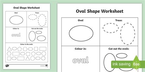 What Is An Oval Shape Definition And Resources Twinkl