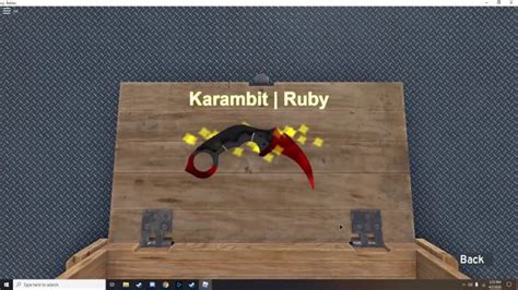 Ruby Karambit, Video Gaming, Video Game Consoles, Others on Carousell