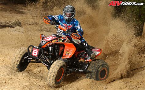 GNCC ATV XC Racer Bryan Cook KTM 450XC ATV Glamis Sunset