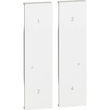 Cover Per Comando Scenari Wireless Living Now Bianca BTicino KW37M2