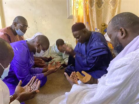 Condoléances En images la visite de Ousmane Sonko à Darou Mousty 10