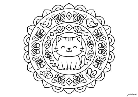 Mandala Da Colorare Per Bambini 45 Mandala Per Ba 8