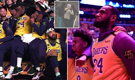 Anthony Davis Crying Lakers Legends James Worthy Robert Horry Kurt