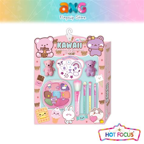 Hot Focus Kawaii Beauty Critter Cosmetic Set 047CR Washable Non Toxic Makeup Toy Set Birthday