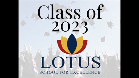 2023 Graduation Ceremony Lotus School For Excellence YouTube