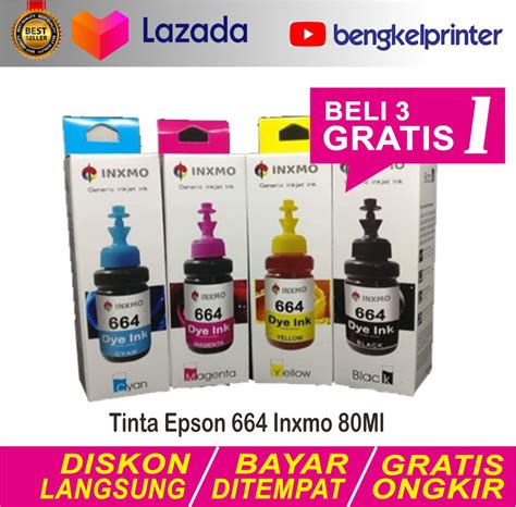 Tinta Printer Solnce Universal Epson 664 80Ml Tinta Printer Epson 664