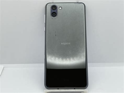 【傷や汚れあり】【中古・安心保証30日付】液晶浮き Sharp Aquos R3 Shv44 Au解除版simフリー ブラック Nw利用制限〇