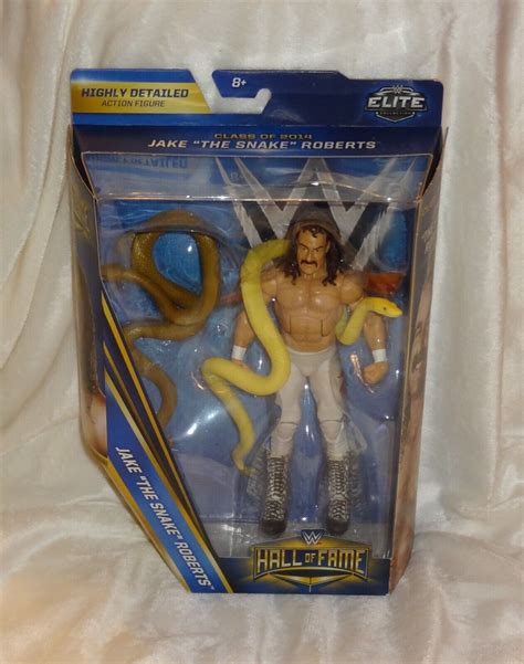 Mavin | WWE Elite Mattel Hall of Fame Jake The Snake Roberts WWF ...