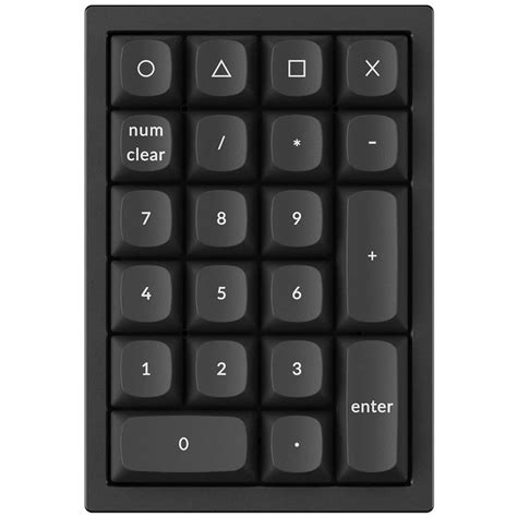 Buy Keychron Q Qmk Custom Hot Swap Number Pad Black Gateron Brown Q C Pc Case Gear Australia