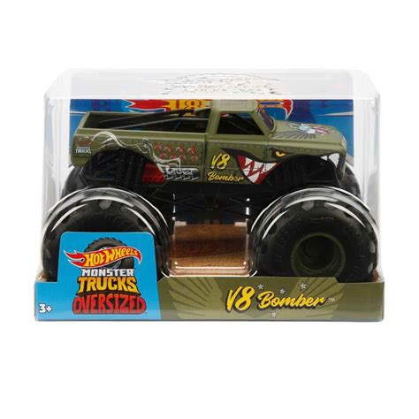 Bakıda 1 24 Hot Wheels Monster Trucks Cars Mattel Alinino az