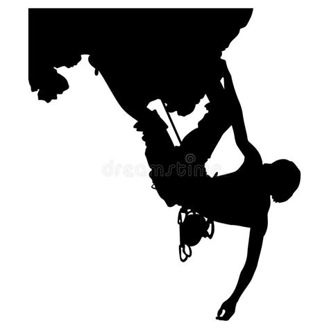 Rock Climbing Vector Silhouettes Hand Drawn, Vector, Eps, Logo, Icon ...