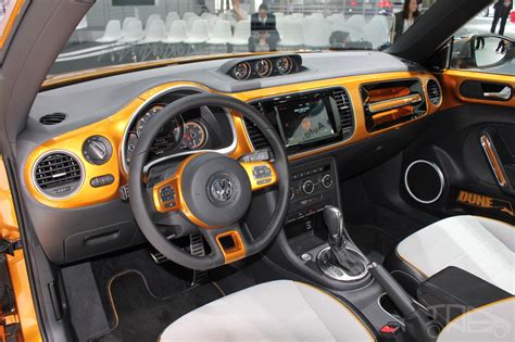 2014 VW Beetle Dune Concept at 2014 NAIAS interior