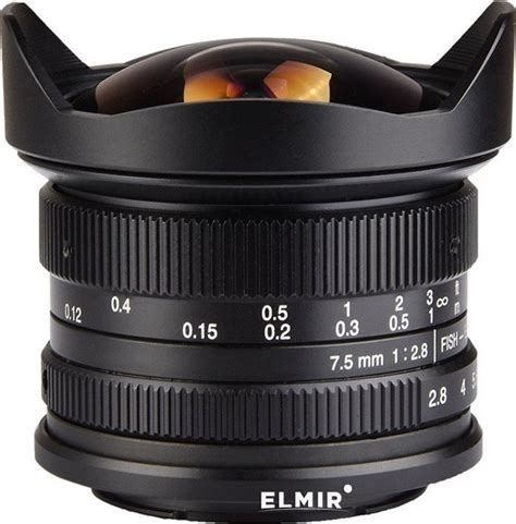 Объектив 7Artisans 7.5mm f/2.8 Fisheye Micro 4/3 купить | ELMIR - цена ...