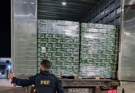 Prf Apreende Mais De Mil Latas De Cerveja Sem Nota Fiscal Na Via