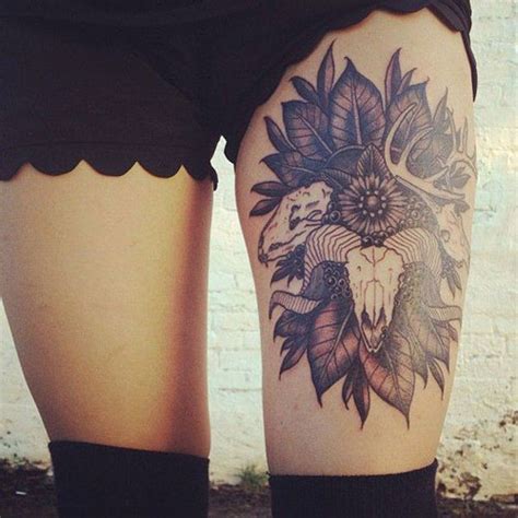 51 Sexy Thigh Tattoos For Women Cute Designs And Ideas 2021 Guide