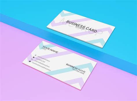 Premium Psd Elegant Clean And Minimal Business Card Mockup