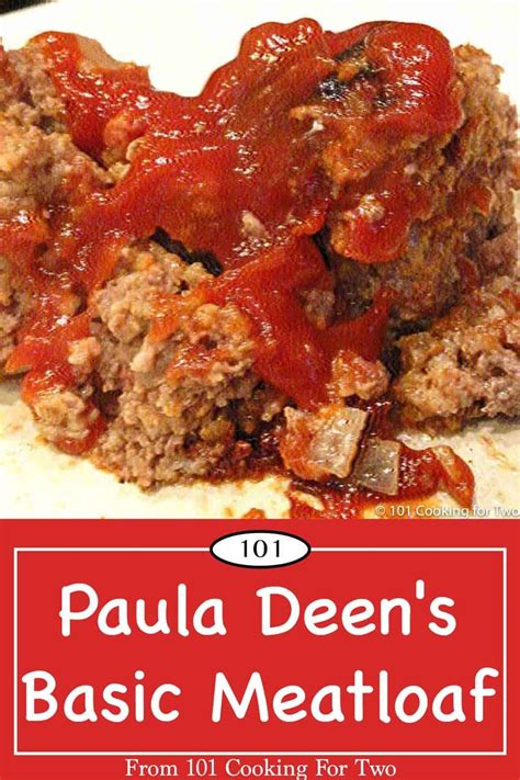 Paula Deen Inspired Basic Meatloaf Classic Meatloaf Recipe Meatloaf