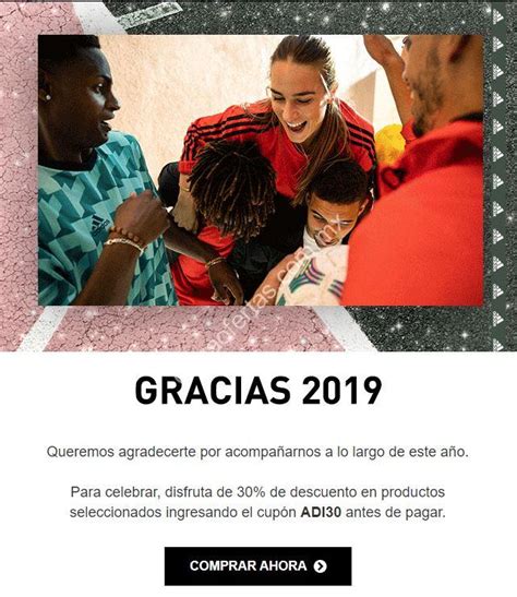 Código adidas Adiós 2019 de 30 de descuento adicional en artículos