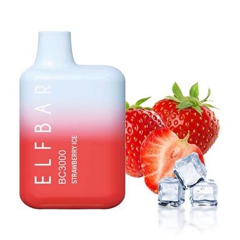 ELF BAR BC3000 STRAWBERRY ICE 5 RECHARGEABLE ELF BAR