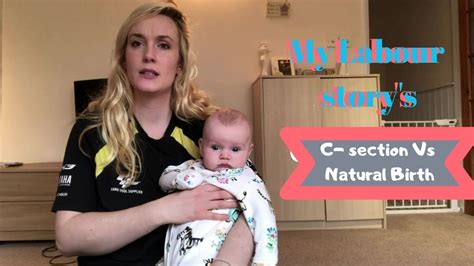 C Section Vs Natural Birth My Birth Stories In Collaboration With Chloelevi Youtube