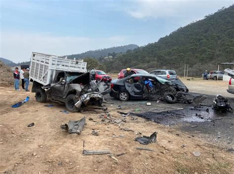 Accidente En La México Tuxpan Deja Un Muerto Y 4 Heridos