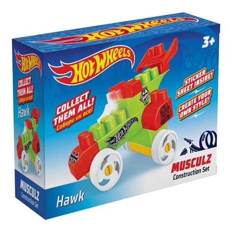 Детский развивающий конструктор Bauer Hot Wheels Серия Musculz Hawk