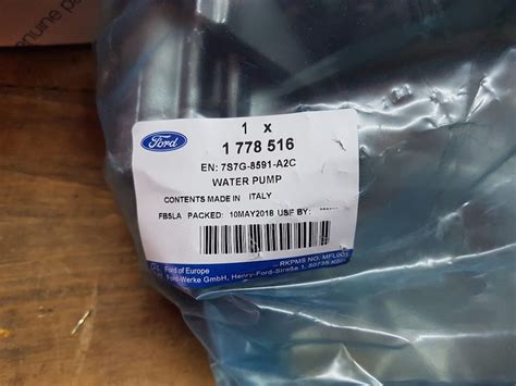 Замена ГРМ — Ford Focus Hatchback III, 1,6 л, 2013 года | плановое ТО ...
