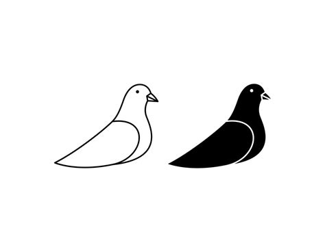 Pigeon Vector Icon 7128079 Vector Art At Vecteezy