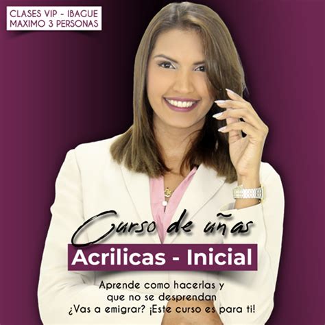 Curso de Uñas Acrilicas en Ibagué Conviértete en experta