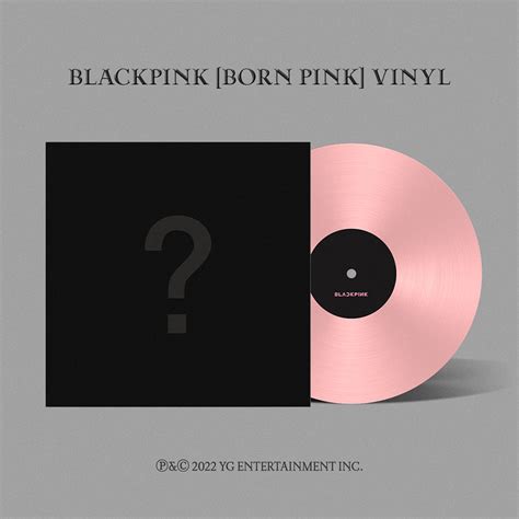 BLACKPINK 2nd ALBUM BORN PINK VINYL LP LIMITED EDITION Pre Order