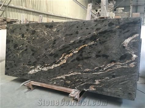 Black Cosmic Granite Slabs Titanium Granite Slabs Cosmic Night Cosmic