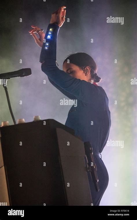 Milan Italy. 08 December 2018. The French singer/songwriter Jeanne ...