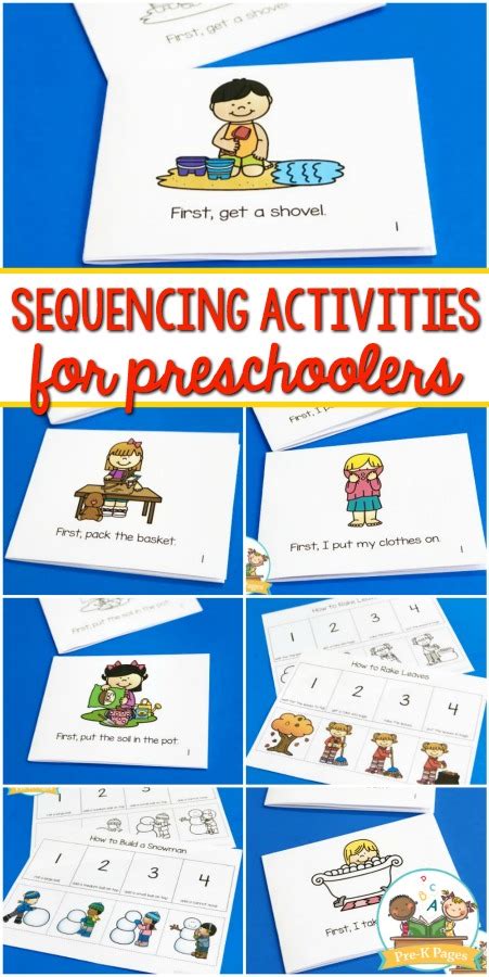 Sequencing Activities For Kindergarten 25 Story Sequencing Activities