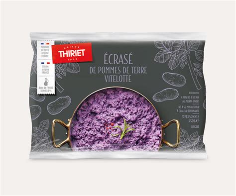 Ecras De Pommes De Terre Vitelotte Surgel S Maison Thiriet