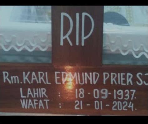 RIP Romo Karl Edmund Prier SJ 87 SESAWI NET